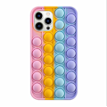 Miniatyrbillede 7 af 9: iPhone 12 / iPhone 12 Pro-skal - Pop it Fidget Bubbles Multicolor