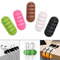 Pikkukuva 1 / 10: 2-pack - Itseliimautuva kaapelipidike - Viisi kaapelia Light green