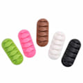 Miniatyrbild 7 av 10: 2-Pack - Kabelhållare Självhäftande - Fem kablar Ljusgrön