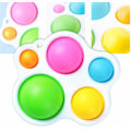 Pikkukuva 5 / 7: Fidget Toys - Fidget-lelu - Pop Coloured Bubbles - värilliset kuplat