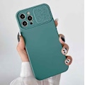 Miniatyrbild 4 av 5: iPhone 12 Pro Skal - Mikrofiber Silikon med Kameralinsskydd Lila