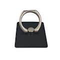 Miniatyrbillede 1 af 2: Smartphone-fingerholder - firkantet - sort
