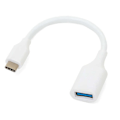 Miniatyrbillede 2 af 2: OTG-adapter - USB-C 3.0 (han) til USB-A (hun) Vit