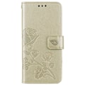 Miniatyrbillede 7 af 11: Samsung Galaxy S10 Plus Case - Wallet Rose Print röd