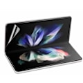 Miniatyrbillede 1 af 4: Samsung Galaxy Z Fold 4 - blød gennemsigtig skal + blød beskyttelsesfilm i to dele