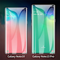 Miniatyrbillede 2 af 2: Samsung Galaxy Note 10 Plus - Curved Tempered Protective Glass