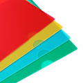 Miniatyrbillede 3 af 6: A4 File Folder - Various Colors 12/24-pack Blue Blå, 24 st