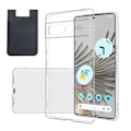 Pikkukuva 1 / 5: Google Pixel 7 Pro -kotelo ja korttipidike - suojaus ja helppo korttien hallinta - musta