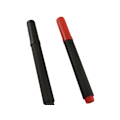 Miniatyrbillede 1 af 2: Permanent Marker Pen Slanted - Black 10-pack