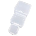 Miniatyrbillede 2 af 5: Plastic Box for storage - 3 pack