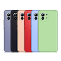 Pikkukuva 2 / 9: Xiaomi Mi 11 - Silicone Case Microfiber Pink