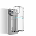 Miniatyrbillede 6 af 8: iPhone 12 Mini - Transparent Case Double Card Slot