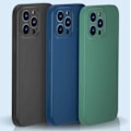Miniatyrbild 10 av 11: iPhone 13 Pro Skal - Mikrofiber Silikon Mörkblå