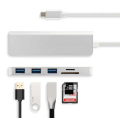 Pikkukuva 3 / 4: USB Type-C ja 5-in-1 USB Hub & kortinlukija