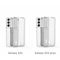 Miniatyrbillede 2 af 3: Samsung Galaxy S22 - Gennemsigtigt etui med kortlomme Transparent