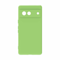 Pikkukuva 1 / 2: Google Pixel 6A - Silikonikuori Mikrokuitu Light green