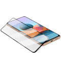 Miniatyrbild 3 av 5: Xiaomi Mi 10T 5G / 10T Pro 5G / 10 Lite 5G - Heltäckande Härdat Skyddsglas
