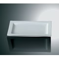 Miniatyrbillede 4 af 4: Rektangulær tallerken i porcelæn - Oblong Soft-Shaped - 6-pack Vit