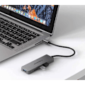Pikkukuva 5 / 6: USB C Hub SuperSpeed - 4 porttia Svart