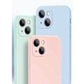 Miniatyrbild 6 av 8: iPhone 14 Plus Skal - Mikrofiber Silikon Svart