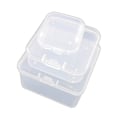 Miniatyrbillede 1 af 5: Plastic Box for storage - 3 pack
