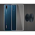 Pikkukuva 1 / 3: Huawei P20 Pro suojakotelo & sormenpidike - suojaa ja mukavuutta - musta