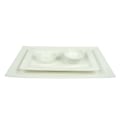 Miniatyrbillede 1 af 5: Porcelænsstartsæt - Tallerkener og soya, perfekt til sushi - NR005 - 16 dele Vit