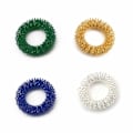 Miniatyrbillede 6 af 11: Fidget Toys - Legetøjssæt til voksne og børn - 38 dele gul popcirkel Grön/Gul/Blå/Rosa