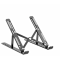 Miniatyrbillede 1 af 8: Laptopstativ i aluminium - syv justeringshøjder - grå