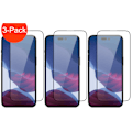 Pikkukuva 1 / 7: 3-pack - iPhone 15 Plus korkealaatuinen, täysin kattava karkaistu lasinen näytönsuojus
