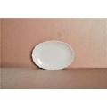 Miniatyrbild 2 av 2: Porslins Fat/Assiett Oval - 10 pack Vit