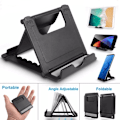 Miniatyrbillede 6 af 7: Foldbart stativ - Smartphone / Tablet Seks farver Blue