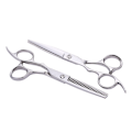 Miniatyrbillede 7 af 7: Professional hairdressing scissors and thinning scissors with case Lyx