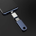 Pikkukuva 3 / 3: Sovitin USB-A (naaras) - USB-C (uros) Silver