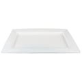 Miniatyrbillede 1 af 4: Rektangulær porcelænstallerken - 6-pack Vit