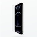 Pikkukuva 2 / 2: iPhone 12 Pro Max - Läpinäkyvä suojus Kaksoiskorttipaikat + karkaistu suojalasi