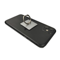 Miniatyrbillede 3 af 3: Huawei P20 cover og firkantet fingerholder - beskyttelse og komfort - sølv