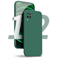 Miniatyrbillede 2 af 6: Samsung Galaxy A12 Case - Microfiber Silicon Light green