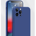 Miniatyrbild 1 av 11: iPhone 13 Pro Max Skal - Mikrofiber Silikon Mörkblå