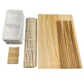 Pikkukuva 2 / 2: Sushi Serving Kit - Suurempi Easy Five Guests + Kaksiosainen neliö Vit