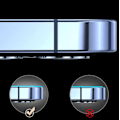 Miniatyrbild 3 av 9: 2-Pack - iPhone 13 Pro Max Hög Kvalitets Härdat Glas Skärmskydd