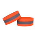 Pikkukuva 1 / 4: Heijastava teippi - käsivarsi/jalka 2-pack Orange one size