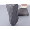 Miniatyrbillede 5 af 7: Silikone skoovertræk - grå/sort Grey M (33-37)