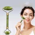 Pikkukuva 4 / 5: Gua Sha kaavin + Jade Roller - vihreä
