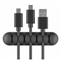 Pikkukuva 2 / 7: 2-Pack - Kaapelipidike - Itsekiinnittyvä seitsemän kaapelia Black