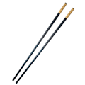 Pikkukuva 2 / 3: Chopsticks - Golden Emblem Large - 10 pairs Svart