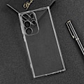 Pikkukuva 2 / 5: Samsung Galaxy S23 Ultra Shell & Square Finger Holder - suojaa ja mukavuutta - musta