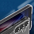 Miniatyrbild 2 av 8: Samsung Galaxy S21 Transparent Skal med Sid-Korthållare - Hållbart och Lätt