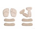 Miniatyrbild 6 av 9: Framfotsdyna + Hälinlägg set - 8-pack Vit