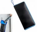Double-Layer Wet Umbrella Case - Waterproof Oxford & Absorbent Microfiber, Leak-Proof Zipper Travel Pouch for Most Umbrellas